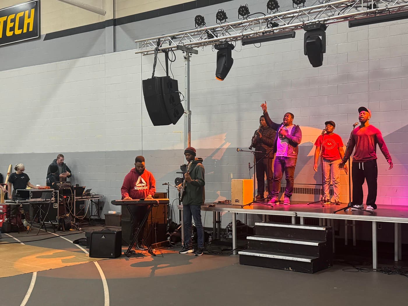 Band performing at K-Day